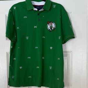 Tommy Hilfiger Kelly Green rugby Polo Shirt